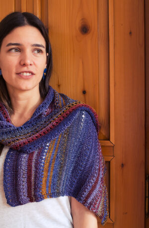 Patrón Swirl Shawl  by Catherine Salter Bayar
