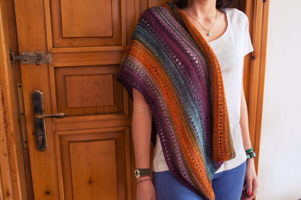 Patrón Swirl Shawl  by Catherine Salter Bayar - Imagen 2
