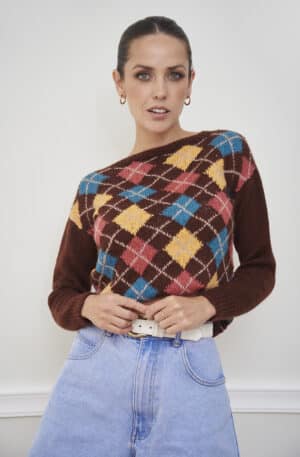Patrón Agatha Sweater by Amy Gunderson para Amano Yarns