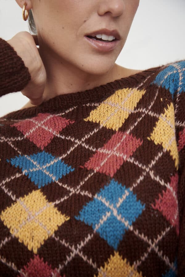 Patrón Agatha Sweater by Amy Gunderson para Amano Yarns - Image 2